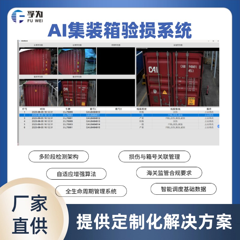 集裝箱破損智能識(shí)別系統(tǒng)核心技術(shù)解析